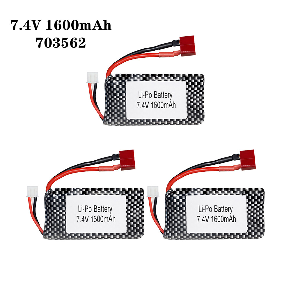 Rc Helicopter Coaxial - Batería Lipo de 1/2/3 unids/lote 7,4
