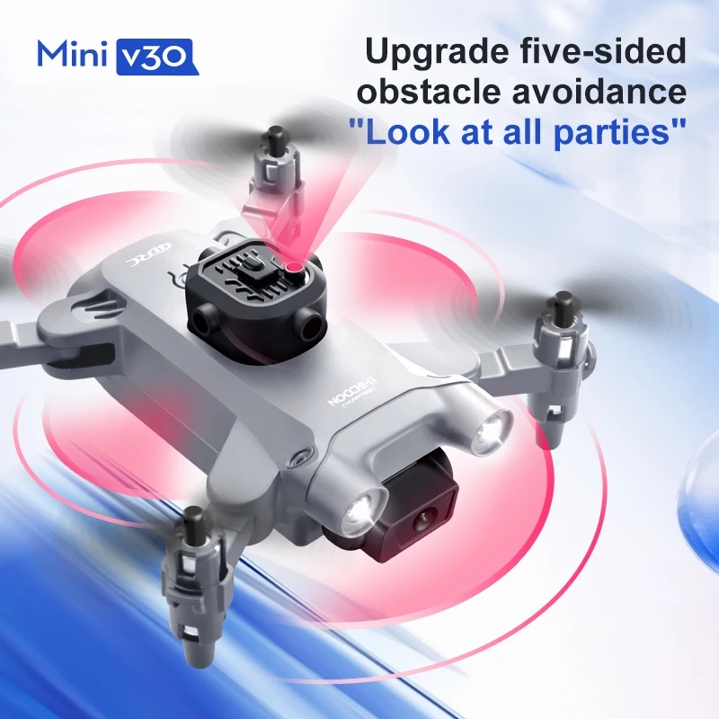 Mini Dron V30 WiFi con Cámara  - Rc Helicopter Electric reseña y precio