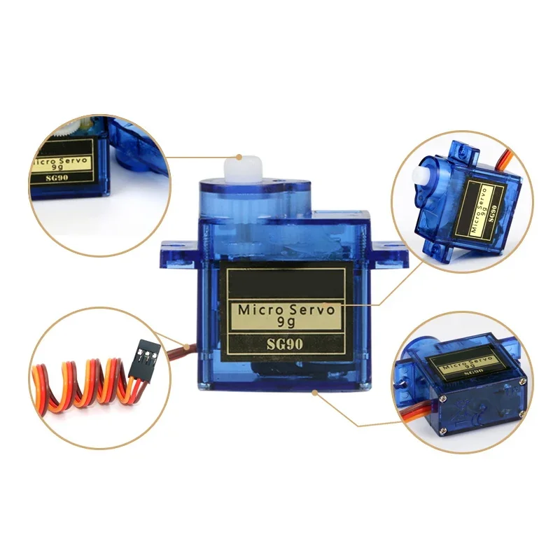 2/4/8/20 piezas SG90 9G Micro  - Rc Helicopter Motor reseña y precio