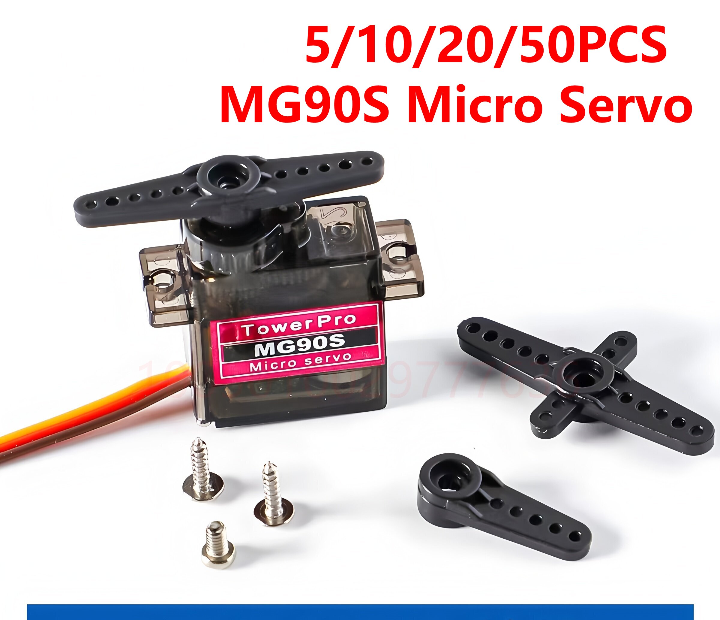 Servo MG90S 5/10/20/40 Piezas, - Rc Helicopter Servo reseña y precio